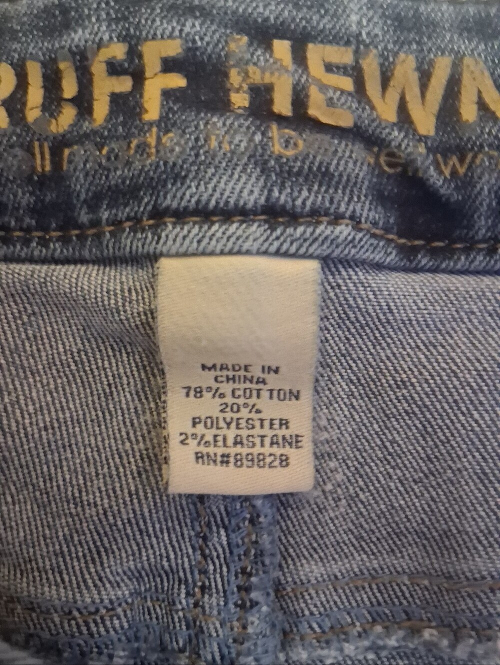 Size 12|| Ripped Jeans ||Ruff Hewn - Picture 2 of 4